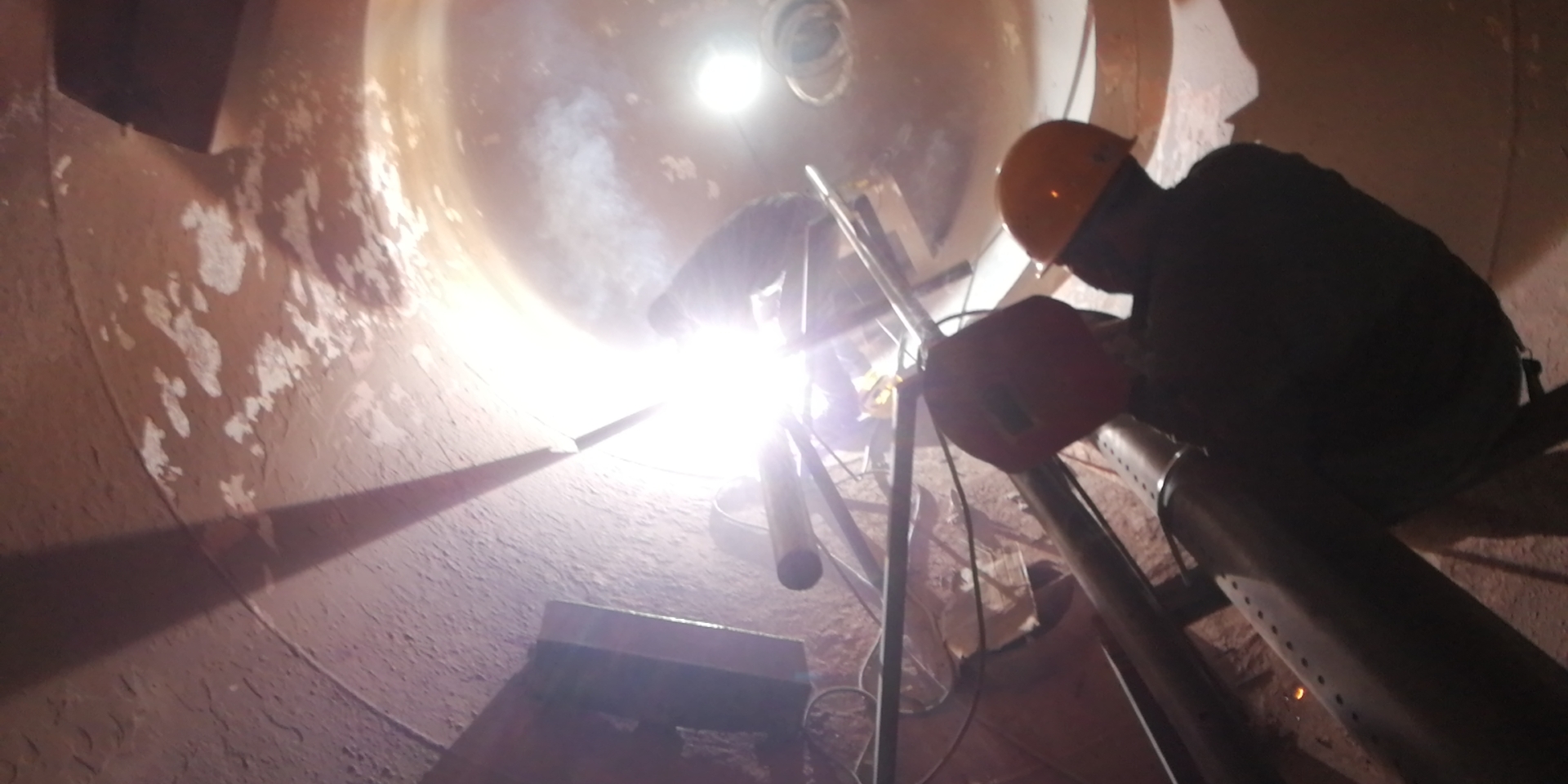 沙钢集团安阳永兴钢铁有限公司设备抢修项目施工掠影